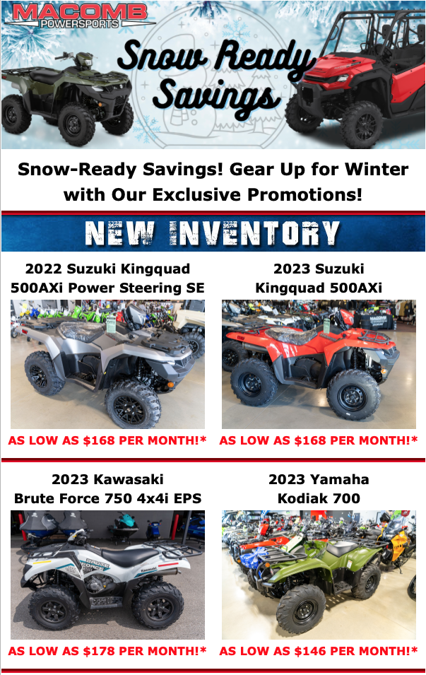 Metro powersports deals